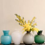 Rosenthal classic vaso 33 cm silvana grey