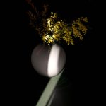 Rosenthal classic vaso 33 cm silvana grey