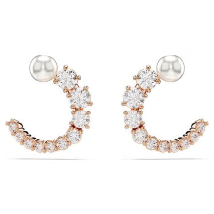 Swarovski orecchini a cerchio matrix