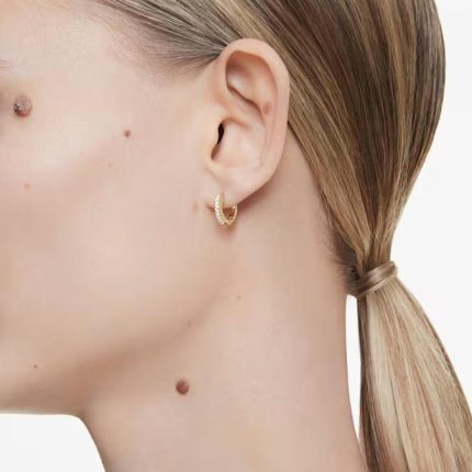 Swarovski orecchini a cerchio matrix