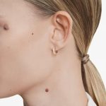 Swarovski orecchini a cerchio matrix