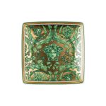 Versace coppetta quadrata 12 cm medusa garland green