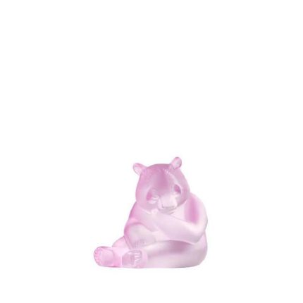 Lalique motivo panda rosa