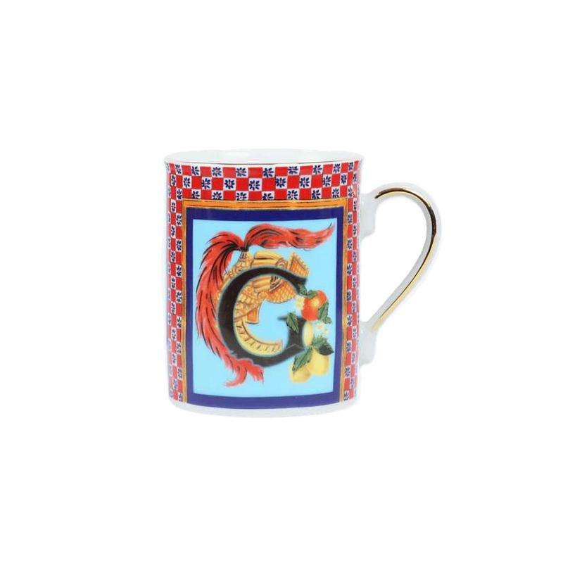 Baci milano mug lettera g ortigia Baci milano mug lettera g ortigia