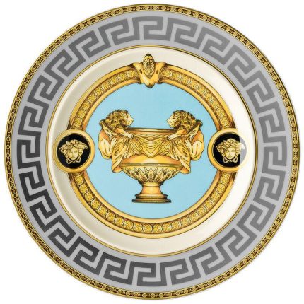 Versace piatto piano 18 cm prestige gala bleu 2