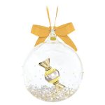 Swarovski decorazione pallina holiday cheers dulcis