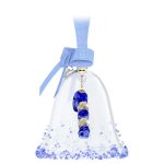 Swarovski Holiday Cheers dulcis Decorazione Campanella Blu