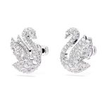 Swarovski orecchini a lobo swan