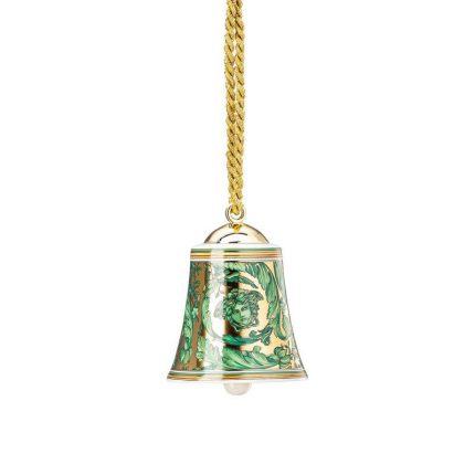 Versace campanella medusa garland green