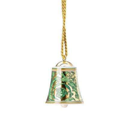 Versace campanella medusa garland green
