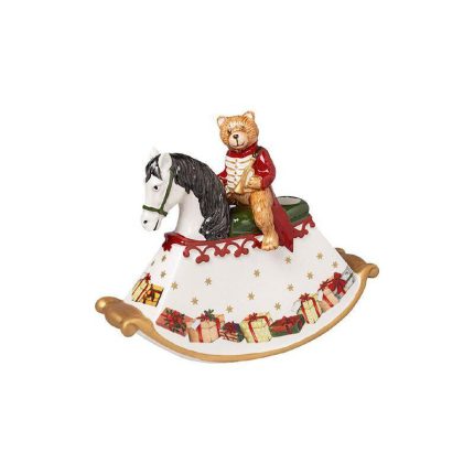 Villeroy & boch statuetta cavallo a dondolo christmas toy's