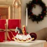 Villeroy & boch statuetta cavallo a dondolo christmas toy's