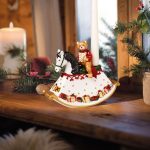 Villeroy & boch statuetta cavallo a dondolo christmas toy's