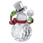Swarovski holiday cheers pupazzo di neve dulcis