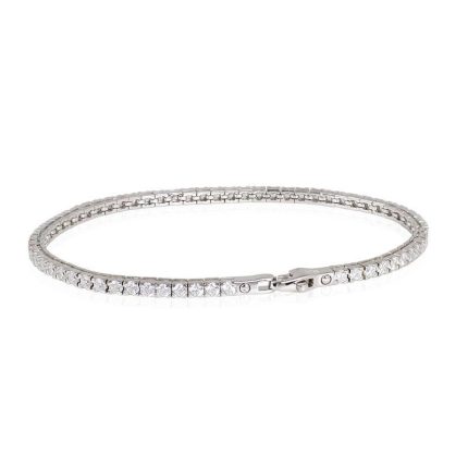 Rossoamante bracciale tennis in argento 20,50 cm