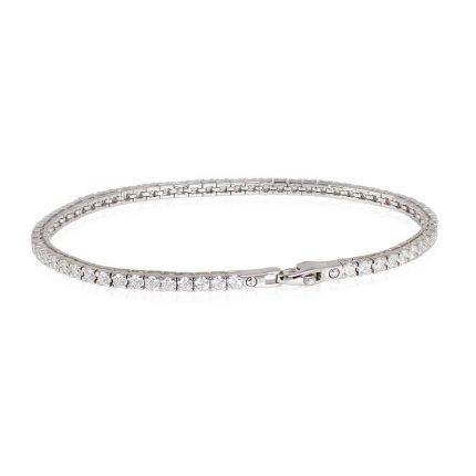 Rossoamante bracciale tennis in argento 19,50 cm