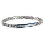 Rossoamante bracciale in acciaio