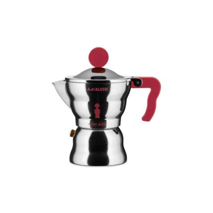 Alessi caffettiera moka red 1 tazza edizione limitata