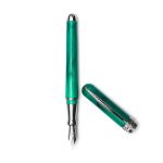 Pineider penna stilografica verde foresta Avatar ur marble palladium