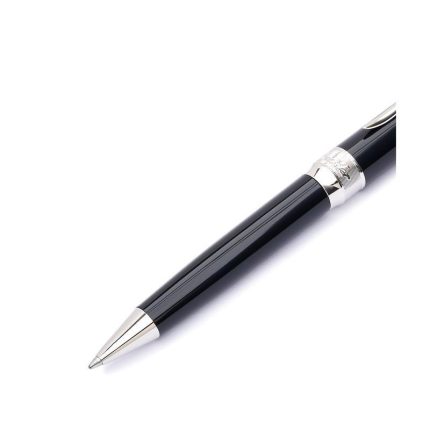 Pineider penna sfera nera Classic palladium
