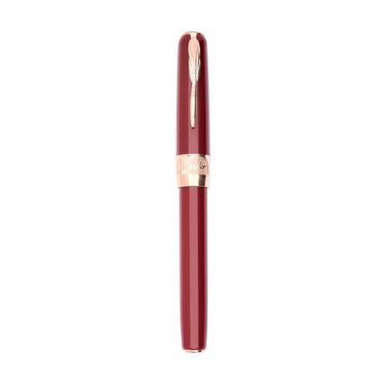 Pineider penna stilografica bordeaux Classic rose gold