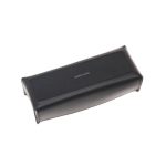 Pineider portapenne semplice in pelle nera Daily