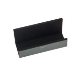 Pineider portalettere semplice in pelle verde Daily