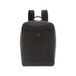 Pineider zaino porta pc 15 pollici in pelle nera bottalata Daily