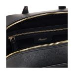 Pineider zaino porta pc 15 pollici in pelle nera bottalata Daily