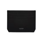 Pineider porta carte in pelle nera linea Daily