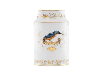 Richard Ginori vaso Voliere martin pescatore