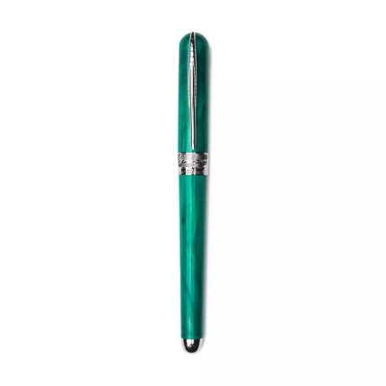 Pineider penna roller verde foresta Classic palladium