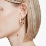 Swarovski orecchini a cerchio Imber