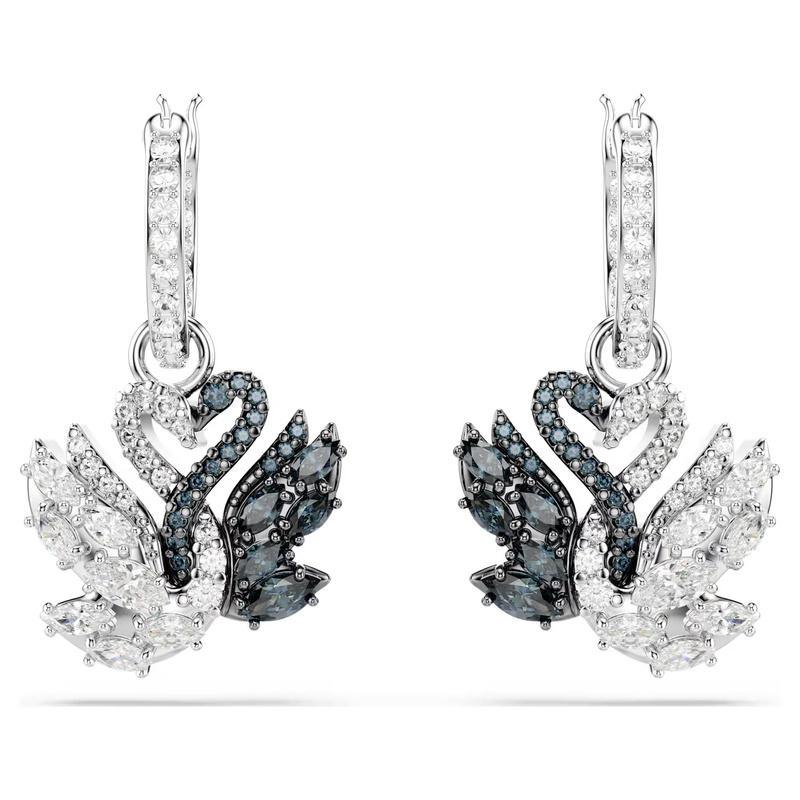 Swarovski orecchini pendenti Swan Swarovski orecchini pendenti Swan