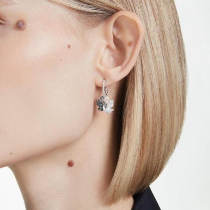 Swarovski orecchini pendenti Swan