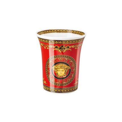 Versace vaso 18 cm medusa rosso