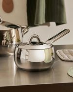 Alessi casseruola 14 cm con manico lungo mami