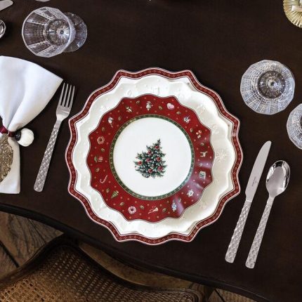 Villeroy & boch Piatto colazione rosso Toy's delight