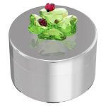 Swarovski Idyllia Quadrifoglio e Coccinella Scatola decorativa