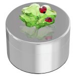 Swarovski Idyllia Quadrifoglio e Coccinella Scatola decorativa