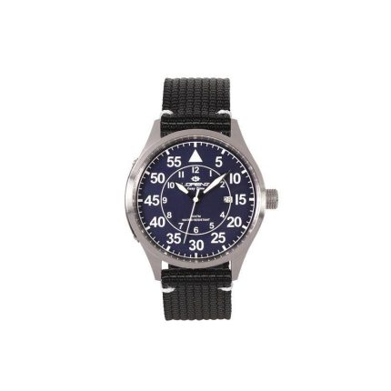 Lorenz Orologio maschile al quarzo con datario 40mm Easy Time Military