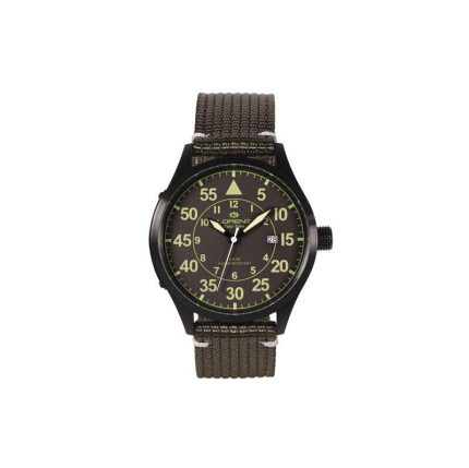 Lorenz Orologio maschile al quarzo con datario 40mm Easy Time Military