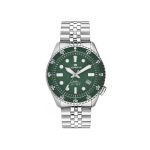 Lorenz Orologio maschile automatico con datario 39mm Shark 5