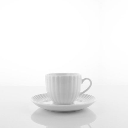 Weissestal 12 Tazze caffe con piattini Country Chic White