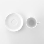 Weissestal 12 Tazze caffe con piattini Country Chic White