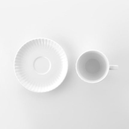 Weissestal 12 Tazze caffe con piattini Country Chic White