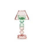 Emo Candeliere piccolo con paralume rosso