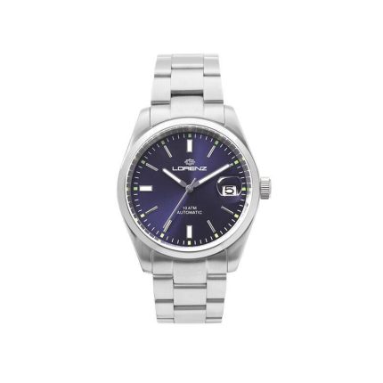 Lorenz Orologio maschile automatico con datario 39mm New King