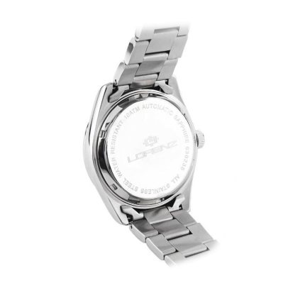 Lorenz Orologio maschile automatico con datario 39mm New King