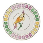 Swarovski x Rosenthal Piatto segnaposto 33 cm Swarovski IDYLLIA Cockatoo